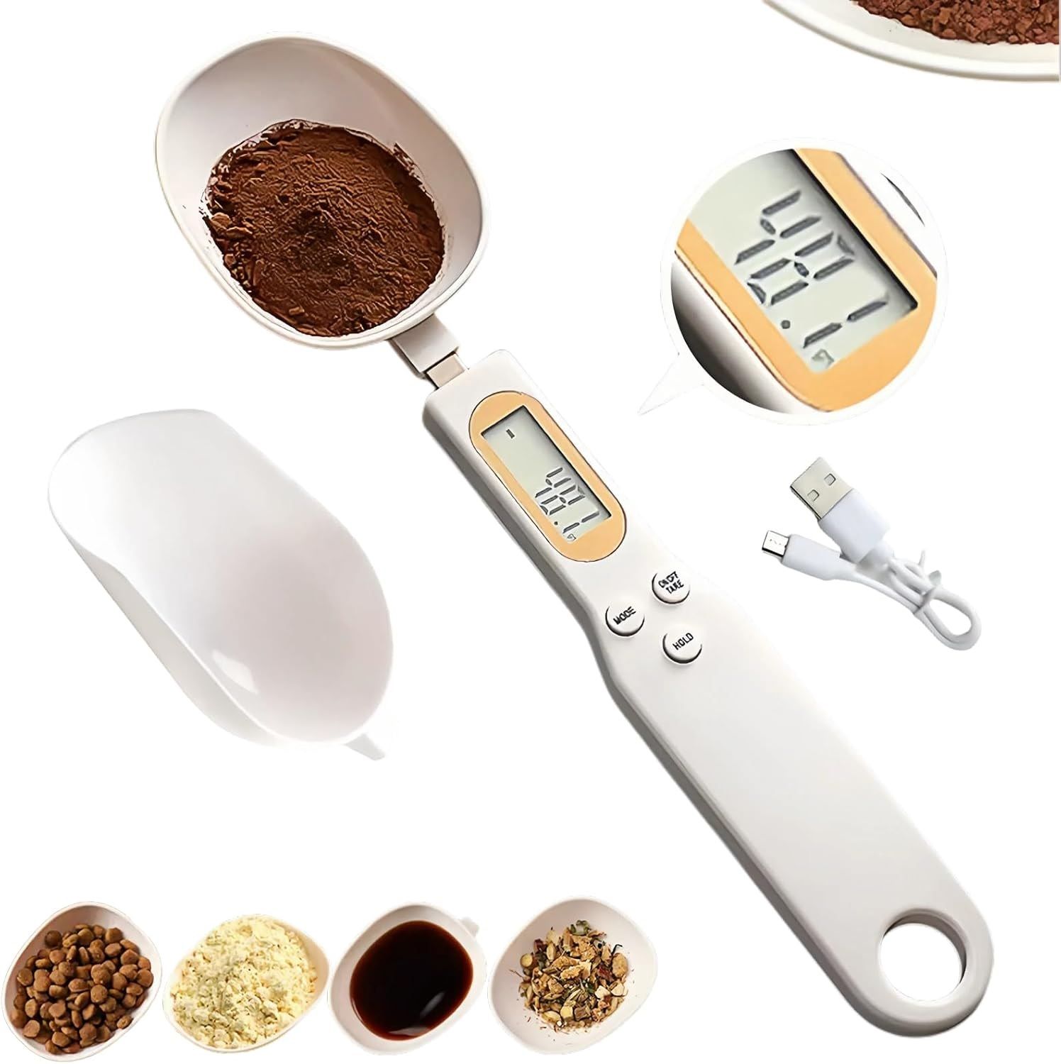 Cuchara Medidora Digital Pro - Precisión 0.1g